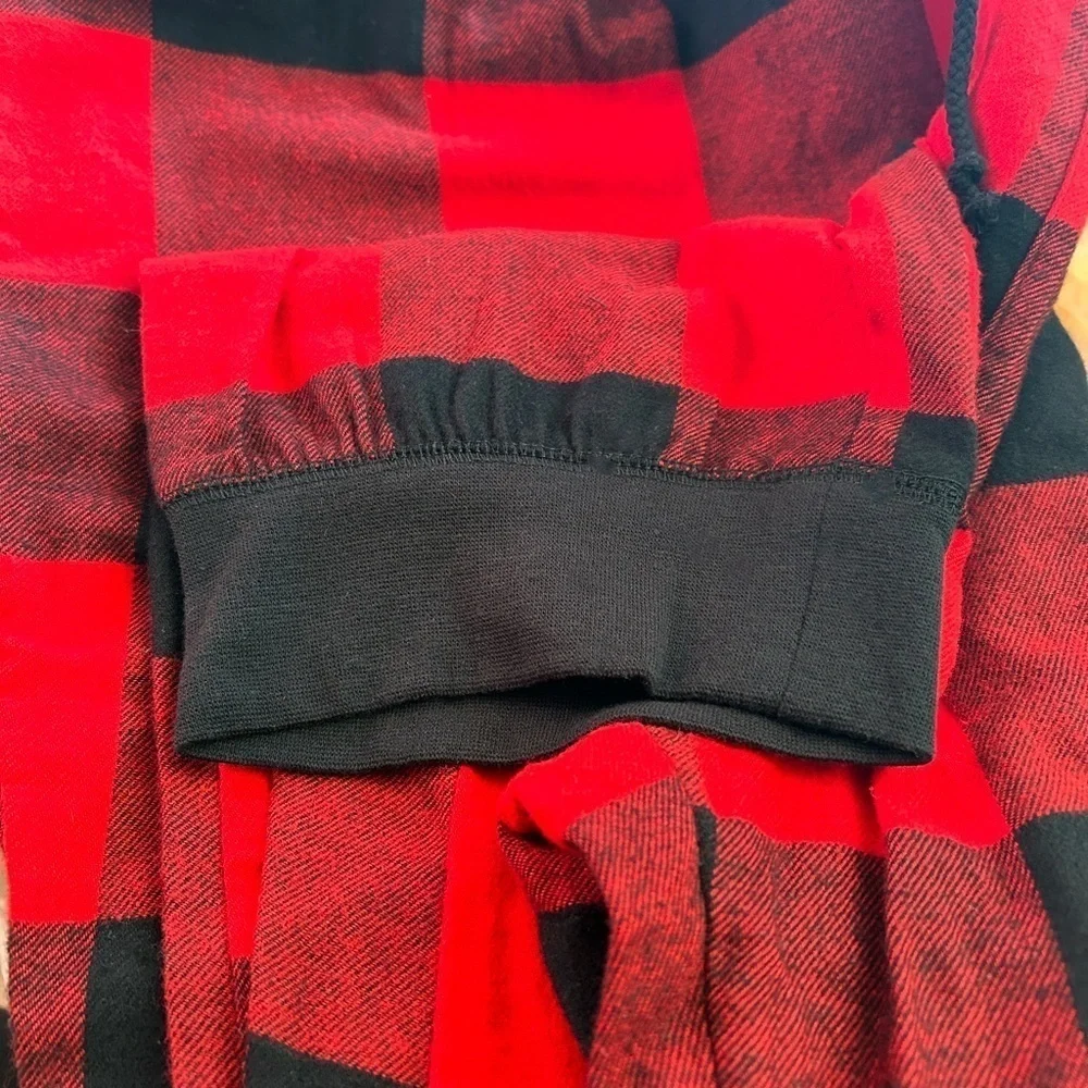 Nordstrom ABOUND Flannel Jogger Pants Buffalo Plaid Fitness Streetwear PJ NWOT - Picture 7 of 11
